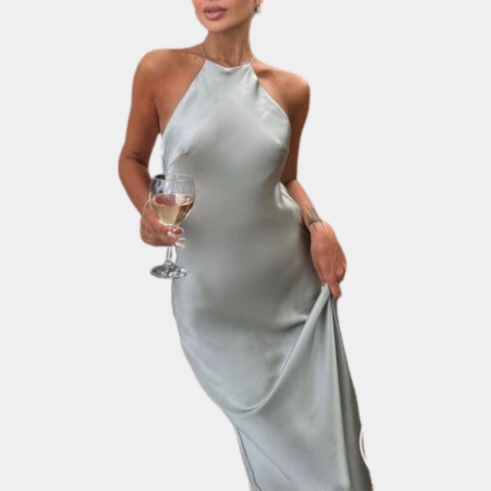 Ärmelloses Maxikleid für Frauen