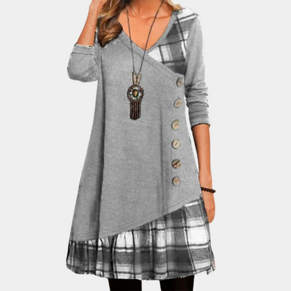 Marzena - Lässiges Midikleid für Frauen