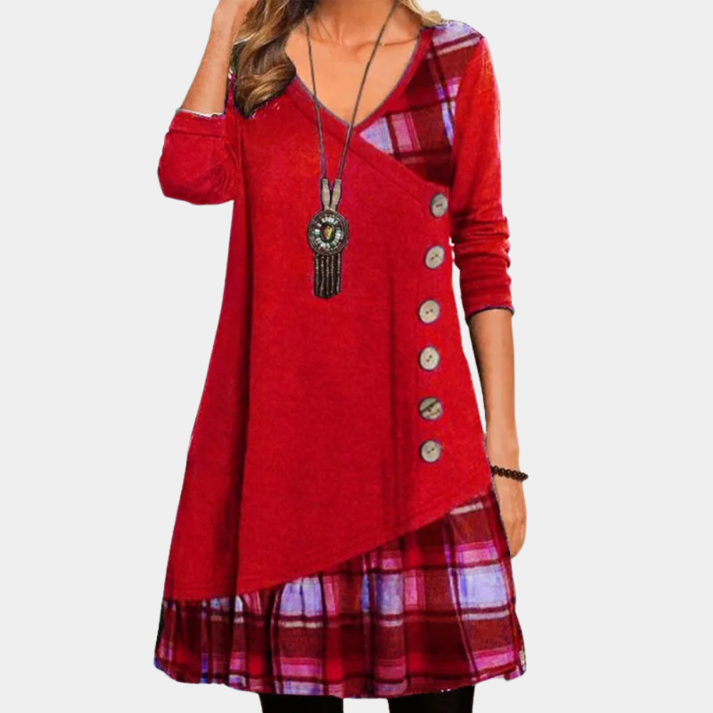Marzena - Lässiges Midikleid für Frauen