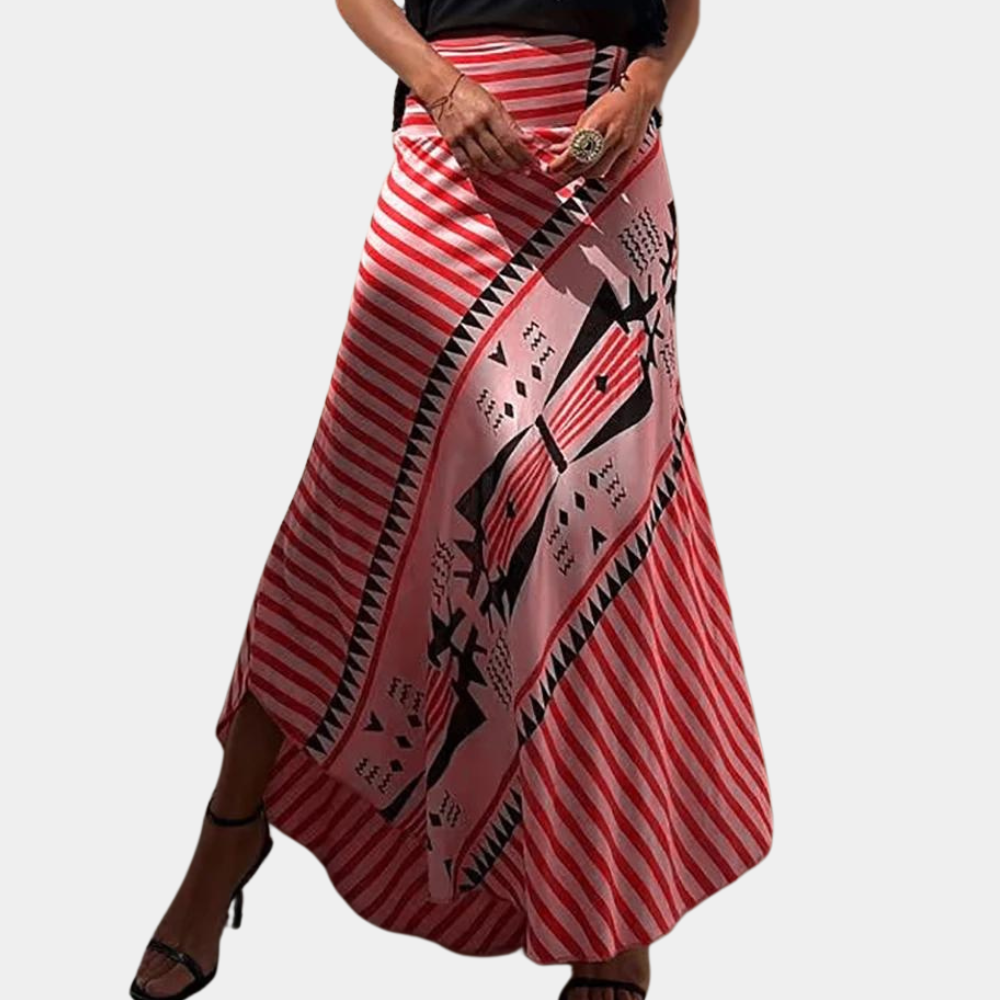 Damenrock im Boho-Stil