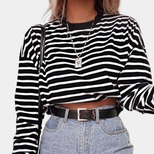 Tesia - Langärmeliges Damen-Top
