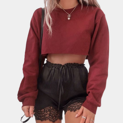 Tesia - Langärmeliges Damen-Top