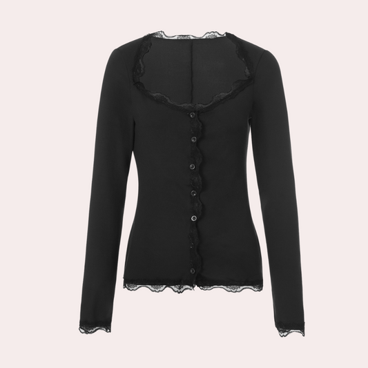 Klassisches Damen-Stricktop