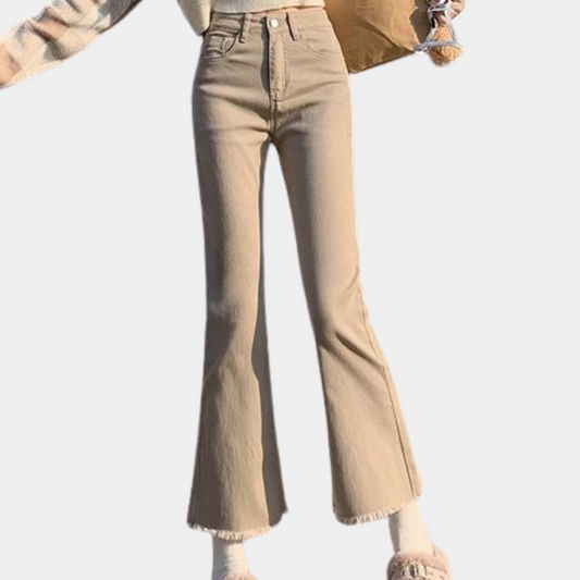 Schlaghosen aus Denim für Frauen