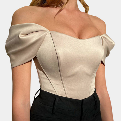 Madeline - Schulterfreies Top - Elegant & Modern