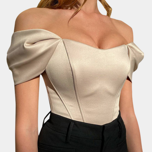 Madeline - Schulterfreies Top - Elegant & Modern