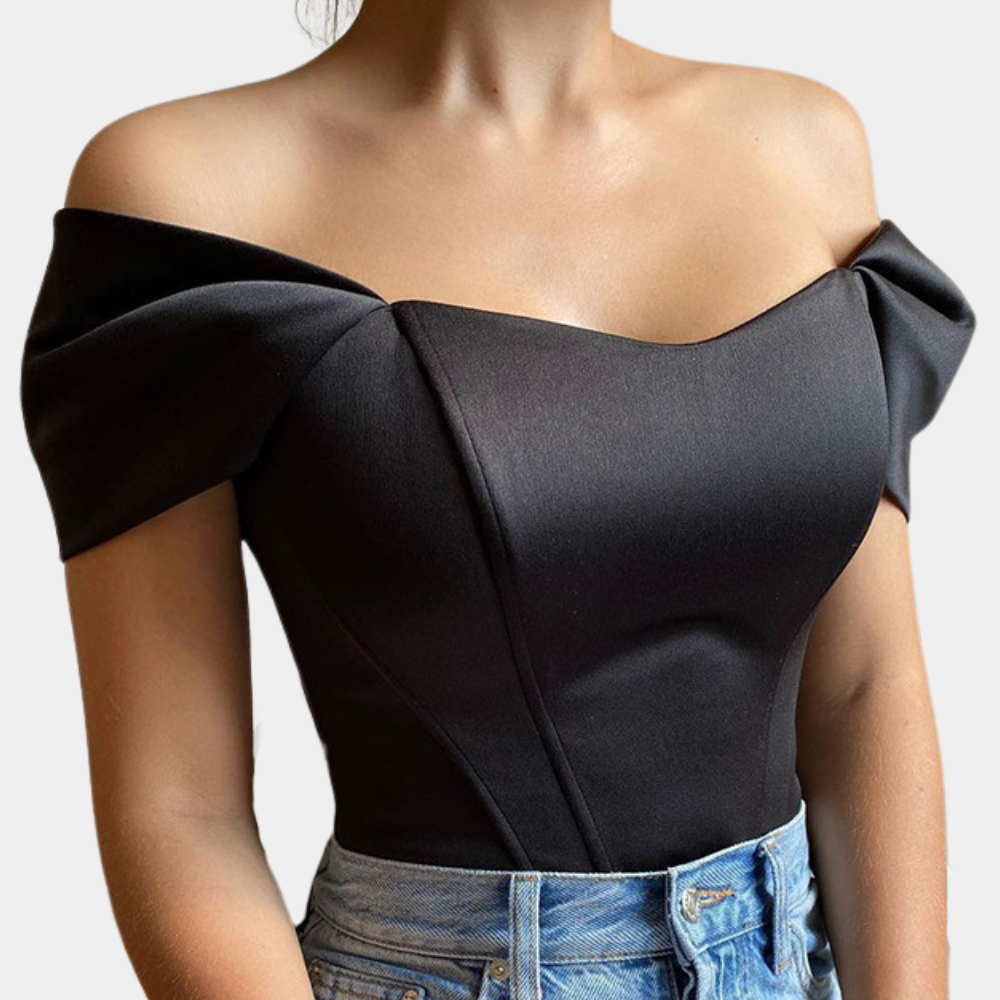 Madeline - Schulterfreies Top - Elegant & Modern
