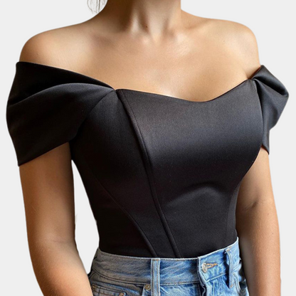 Madeline - Schulterfreies Top - Elegant & Modern