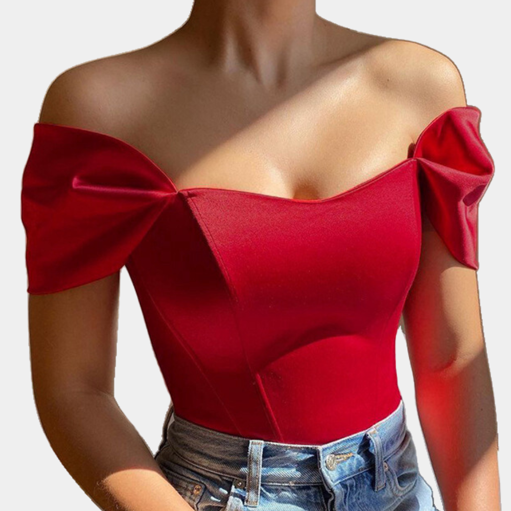 Madeline - Schulterfreies Top - Elegant & Modern
