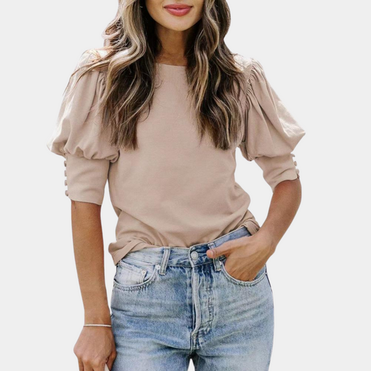 Elegante lockere Bluse für Frauen