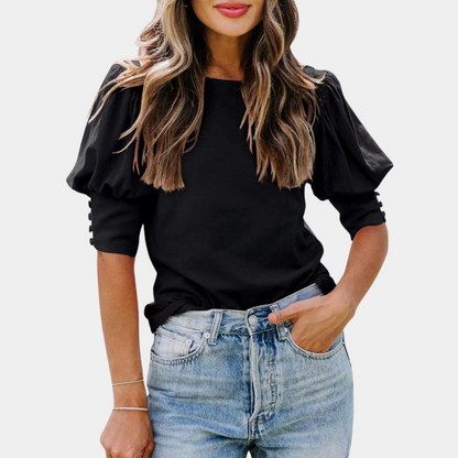Elegante lockere Bluse für Frauen