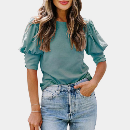 Elegante lockere Bluse für Frauen