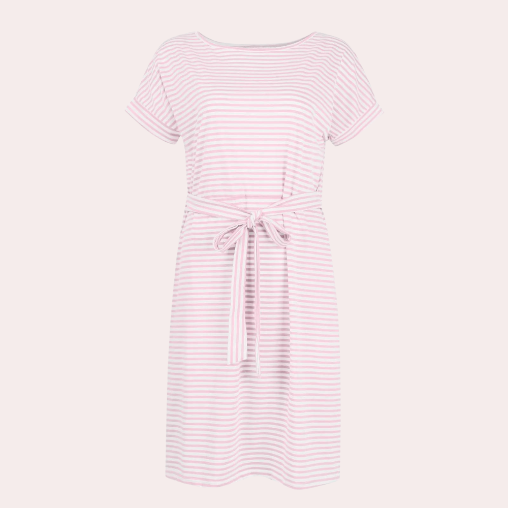 Gestreiftes Freizeitkleid für Frauen