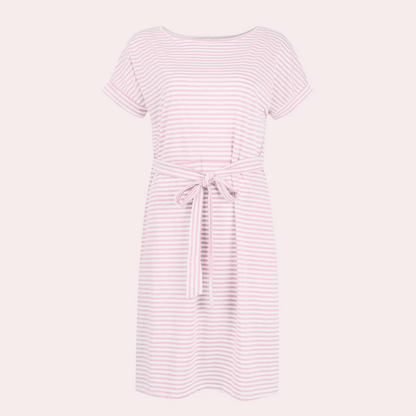 Gestreiftes Freizeitkleid für Frauen