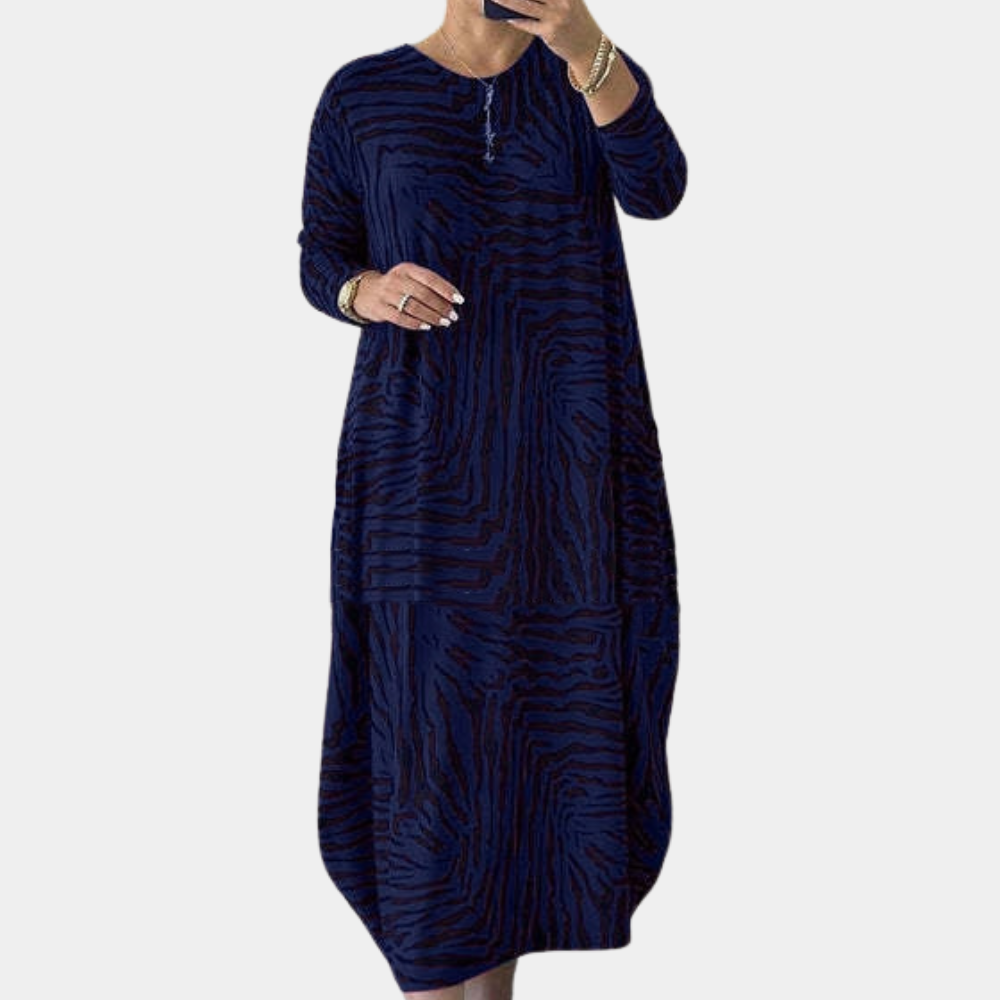 Modisches, locker sitzendes Damenkleid