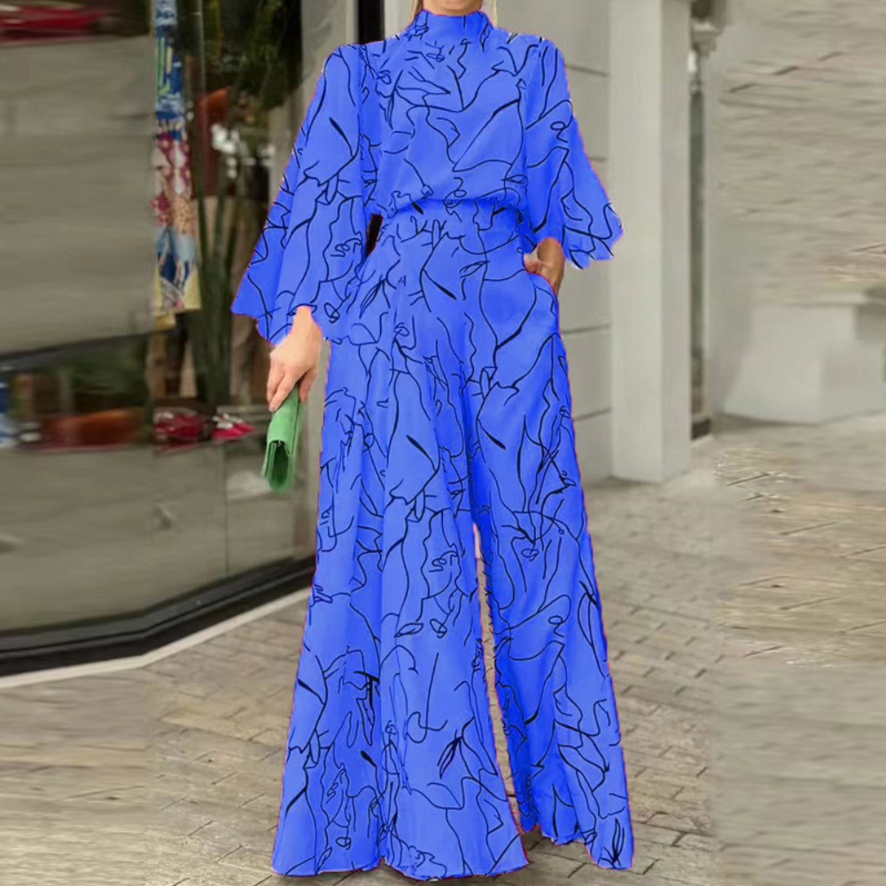Modischer langärmeliger Jumpsuit für Frauen