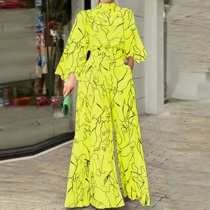 Modischer langärmeliger Jumpsuit für Frauen