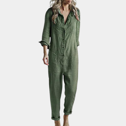Langärmeliger Freizeit-Overall für Frauen