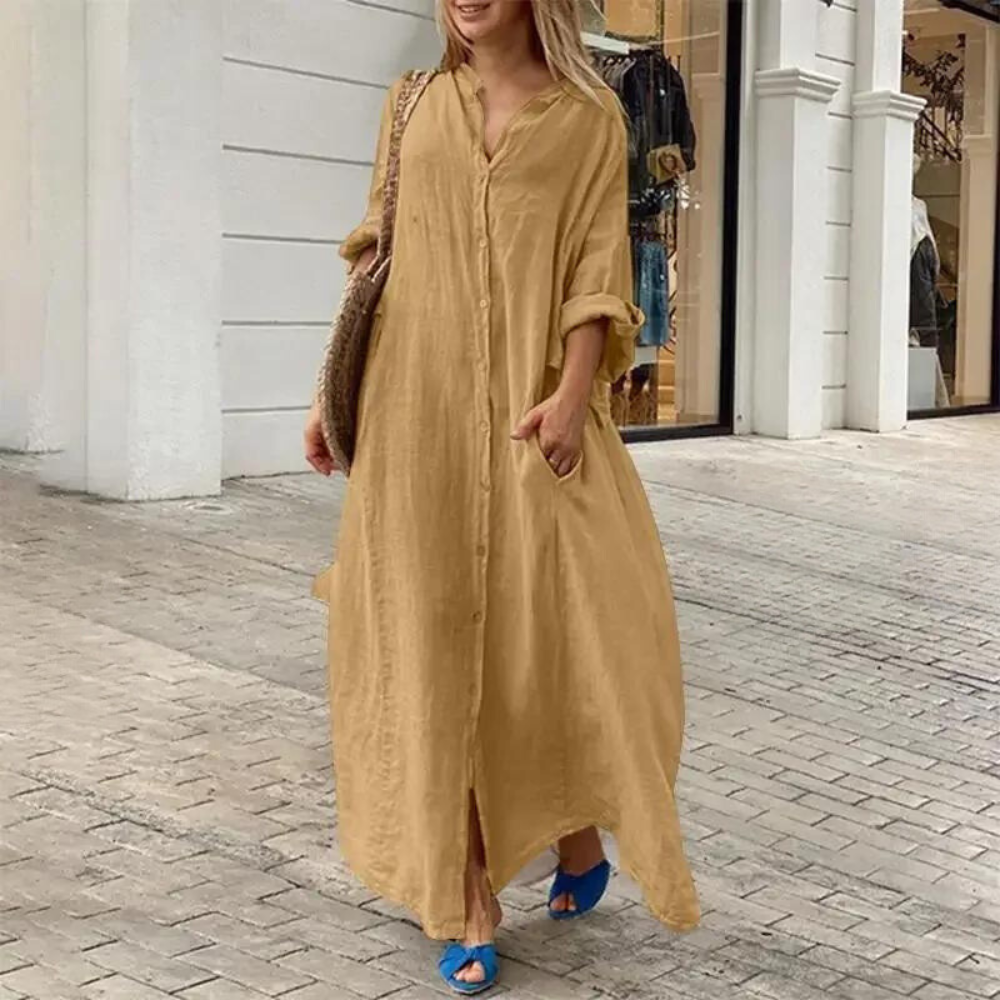 Elka - Lässiges Maxikleid für Frauen