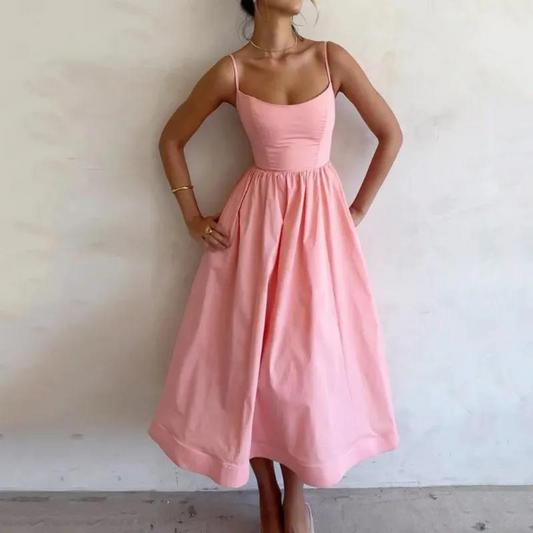 Tamara - Stylisches ärmelloses Maxikleid für Frauen