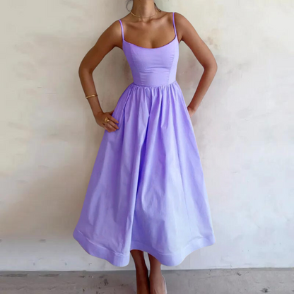 Tamara - Stylisches ärmelloses Maxikleid für Frauen