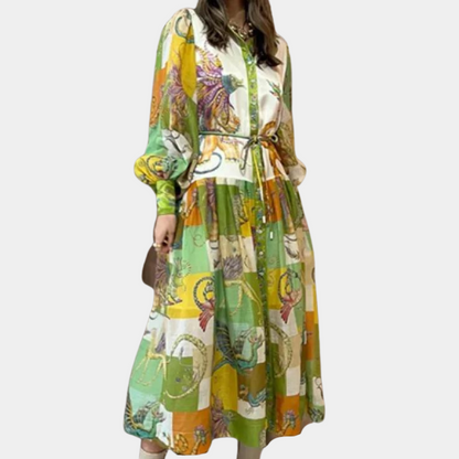Adalia - Stilvolles und farbenfrohes Kleid für Frauen