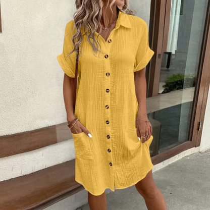 Valeria - Lässiges Midi-Sommerkleid für Frauen