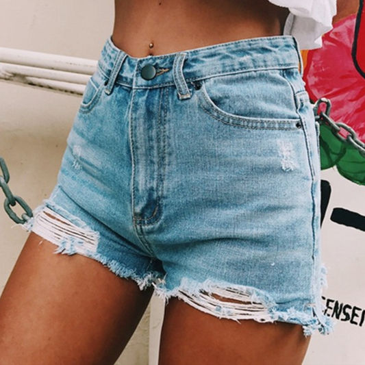 Ondine - Trendige Denim Shorts für Frauen