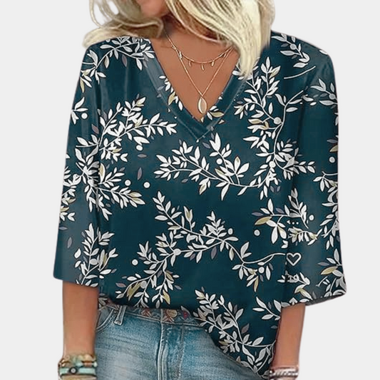 Thai - Klassische Vintage-Bluse für Frauen