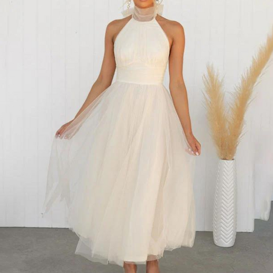 Aria - Kleid mit Rollkragen aus Mesh für Frauen