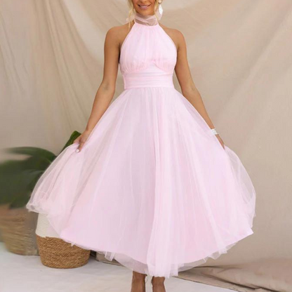 Aria - Kleid mit Rollkragen aus Mesh für Frauen