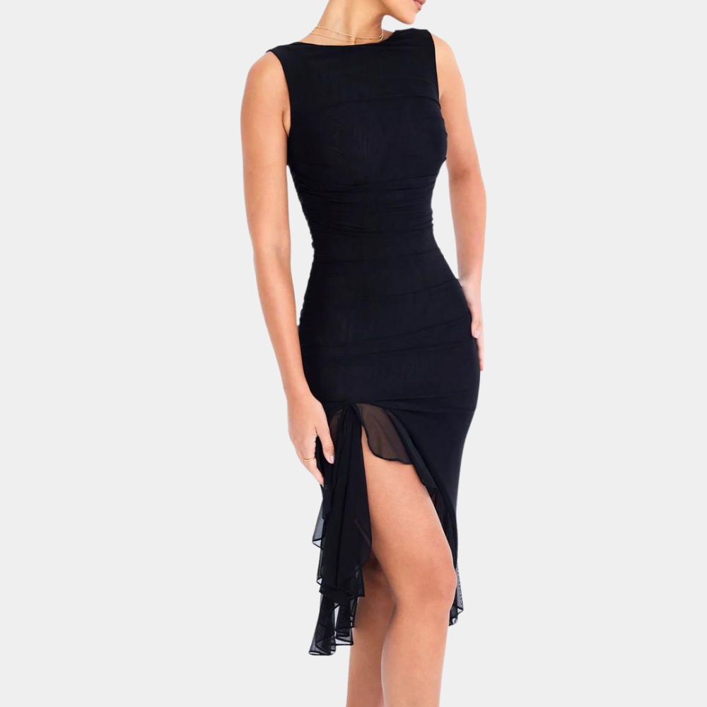 Jade - Verzaubertes Partykleid mit Rüschen für Damen