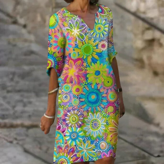 Juliette - Stylisches Sommerkleid mit Blumenmuster