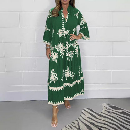 Lisette - Maxikleid mit Blumendruck für Frauen