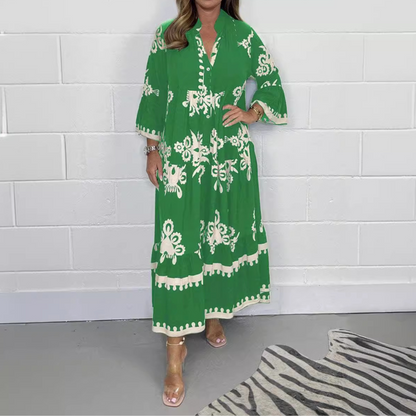Lisette - Maxikleid mit Blumendruck für Frauen
