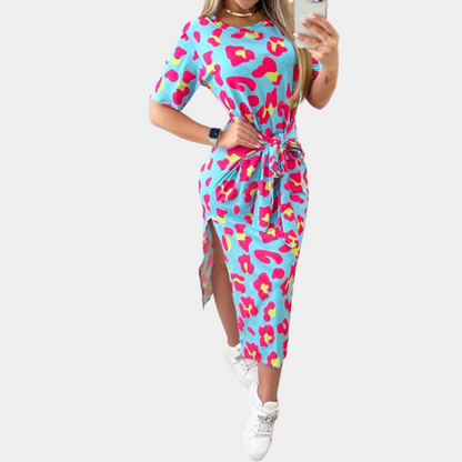 Katya - Freizeitkleid mit Leopardenprint