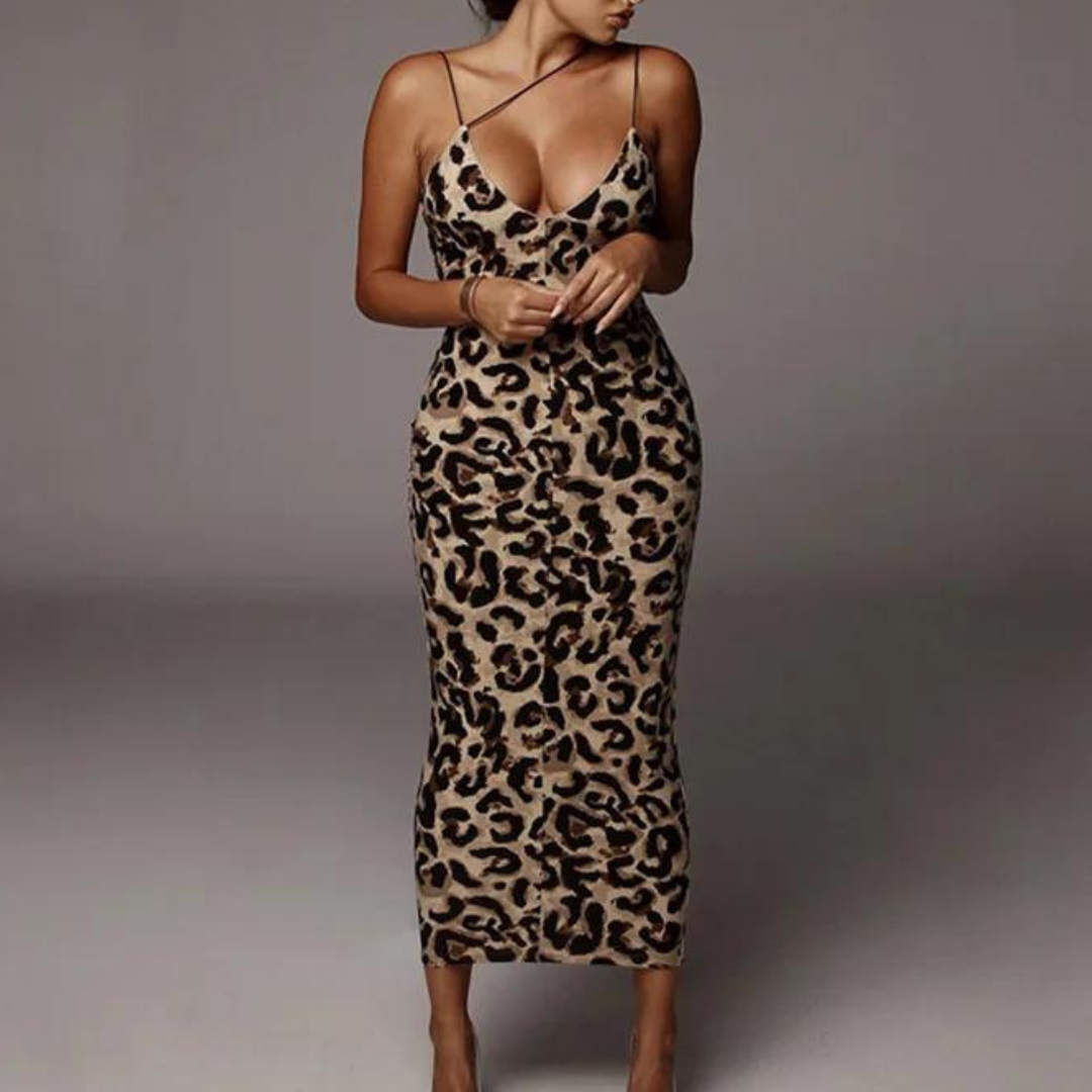 NATALIJA - Modisches Kleid mit Tiermotiv für Damen