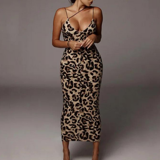NATALIJA - Modisches Kleid mit Tiermotiv für Damen