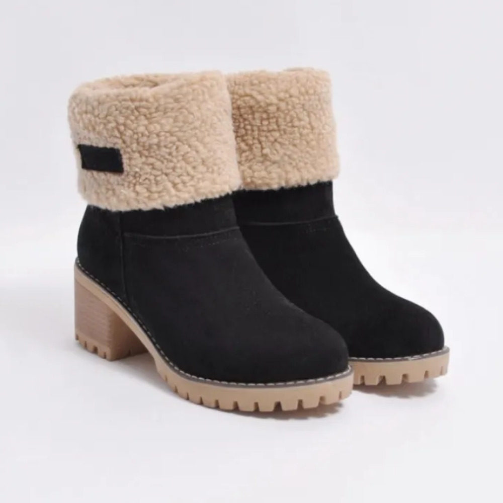 Stylische Stiefel mit Fellfutter | Linfall - Warm und modisch - für Stil und Komfort