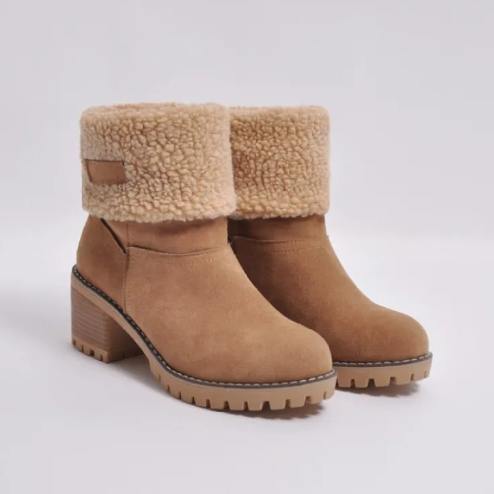 Stylische Stiefel mit Fellfutter | Linfall - Warm und modisch - für Stil und Komfort