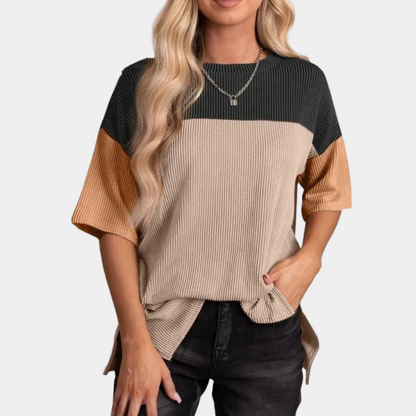 Vanna - Trendiges lockeres T-Shirt für Frauen