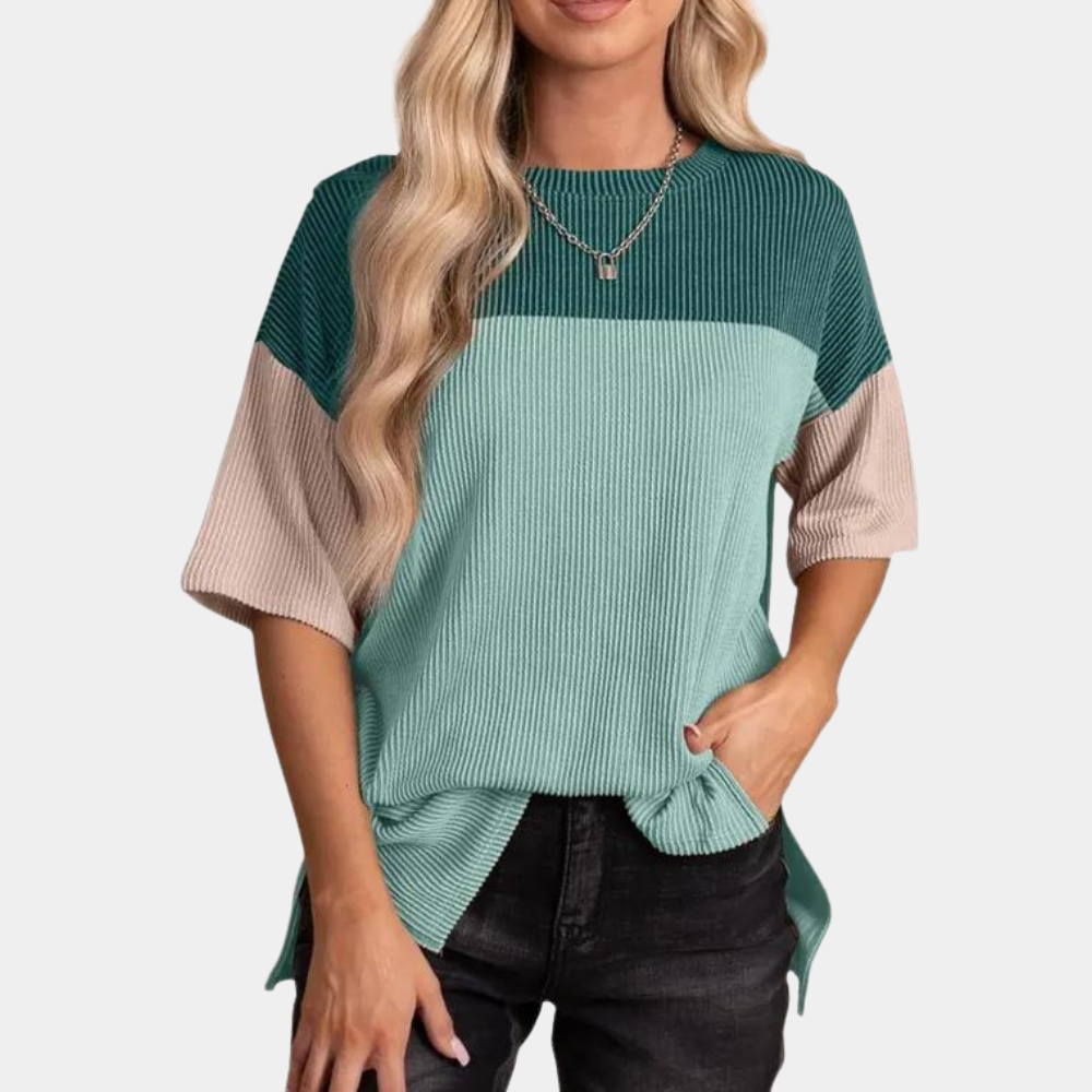 Vanna - Trendiges lockeres T-Shirt für Frauen