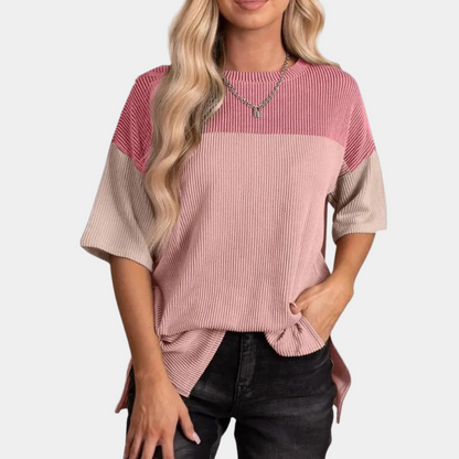Vanna - Trendiges lockeres T-Shirt für Frauen
