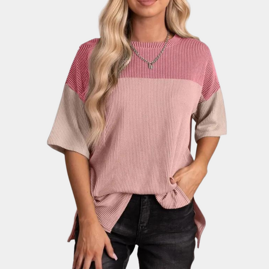 Vanna - Trendiges lockeres T-Shirt für Frauen