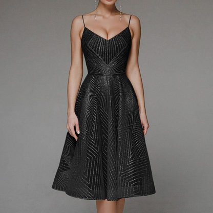Blanca - Elegantes Kleid mit offenem Rücken für Frauen