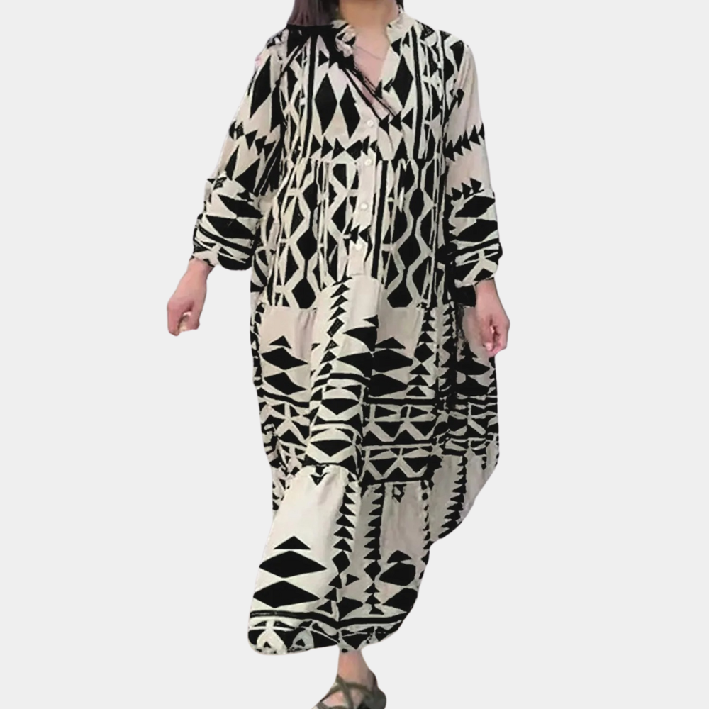 Laura - Boho Maxikleid für Frauen