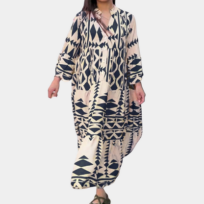 Laura - Boho Maxikleid für Frauen