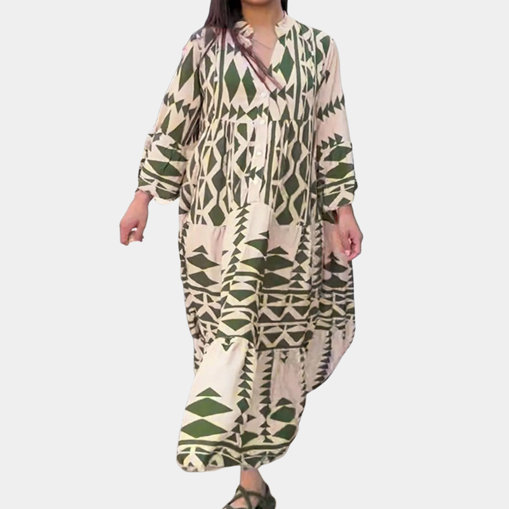 Laura - Boho Maxikleid für Frauen