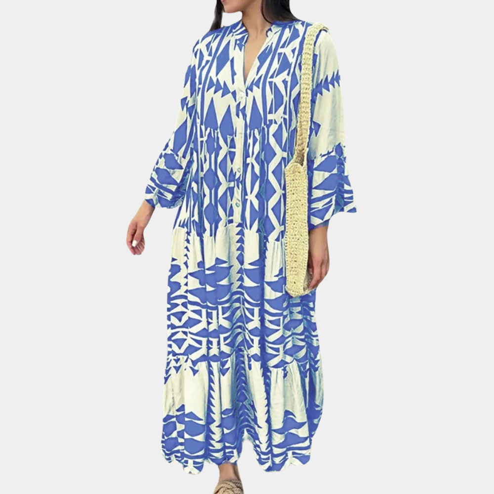 Laura - Boho Maxikleid für Frauen