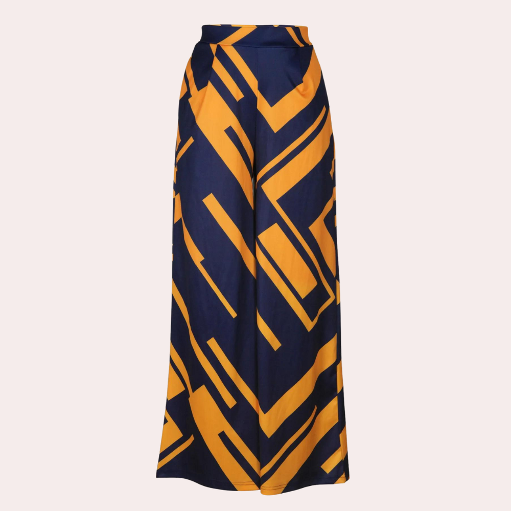 Weite Hosen-mit-hoher-Taille für Frauen